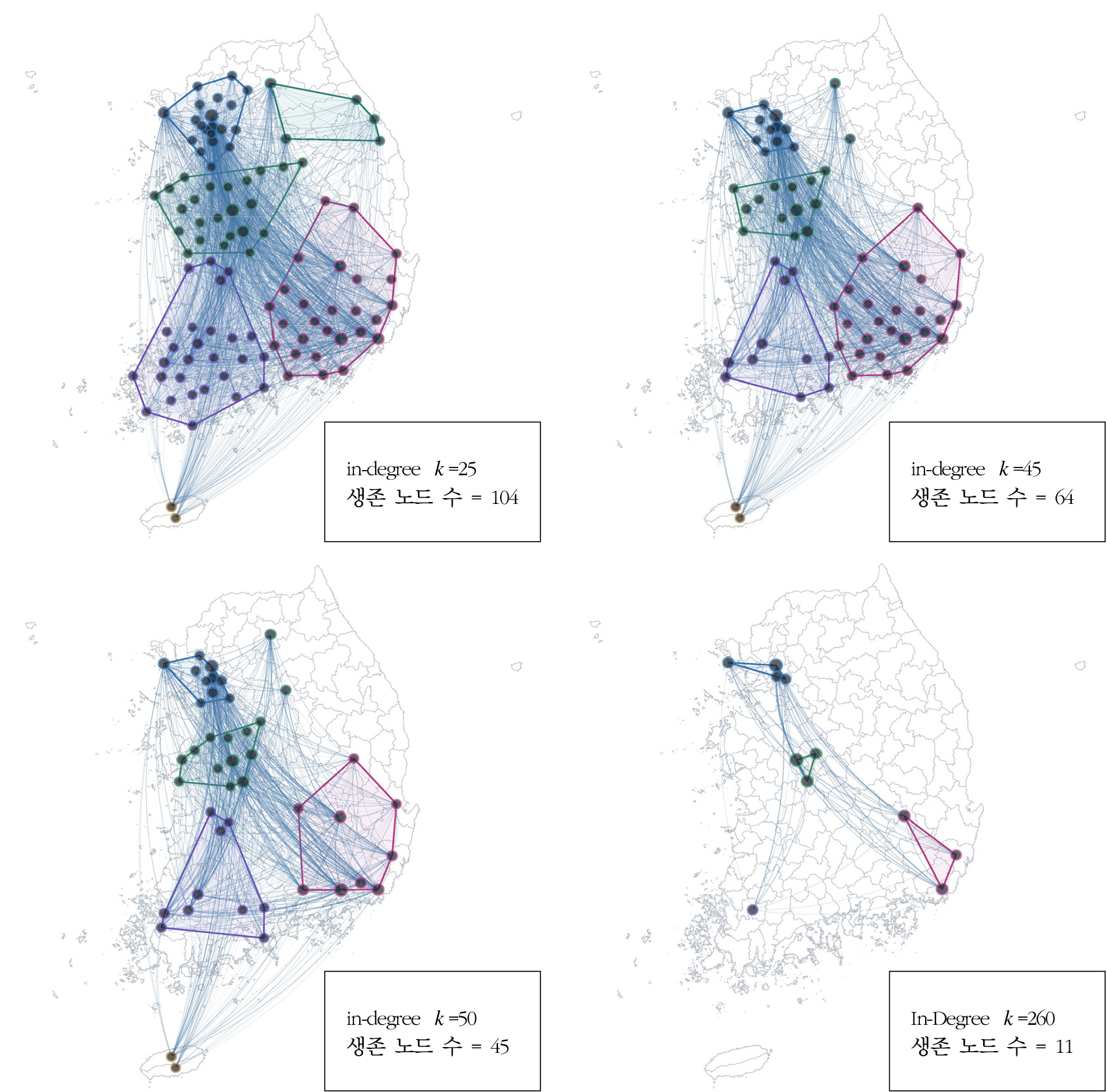 Geoa Spatial Core Configuration of the Hyperlink-Derived Inter-Municipal ...